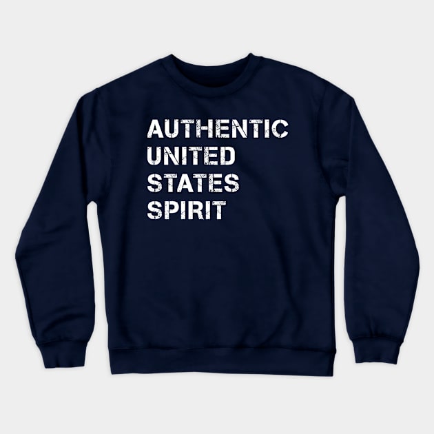 Proud to be Born in United States of America Crewneck Sweatshirt by PallKris